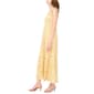 Womens MSK Sleeveless Square Neck Abstract Challis Midi Dress - image 3