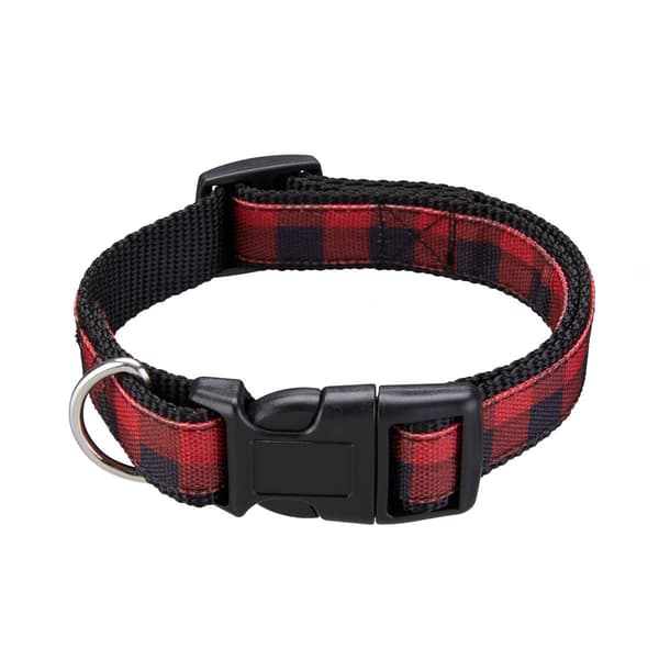 Best Furry Friends Buffalo Check Pet Collar - image 