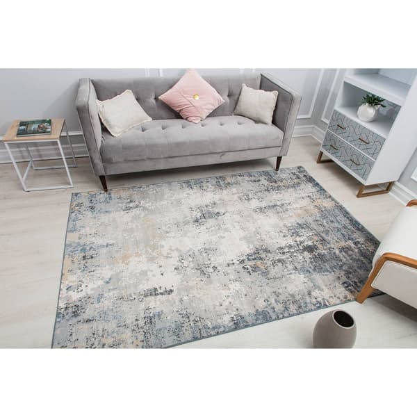 Rugs America&#8482; Milford Stonework Grey Transitional Area Rug