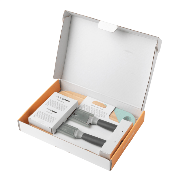 BergHOFF Leo 3pc. Knife & Cutting Board Set
