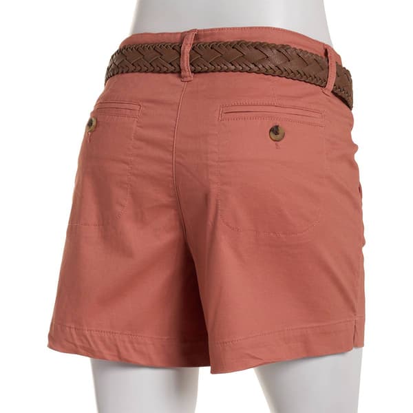 Womens One 5 One Web Braided Belted 5in. Shorts
