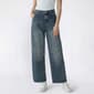 Juniors Celebrity Pink Wide Leg Baggy Jeans with Knee Seam - image 2