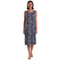 Plus Size Connected Apparel Floral Shift Dress with Pockets - image 1