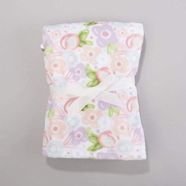 Baby Girl DreamGro(R) Rosette Blanket - image 