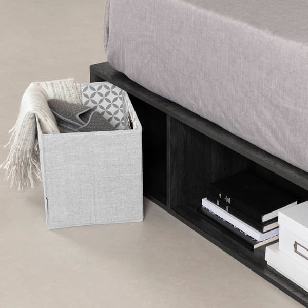South Shore Flexible Platform Bed w/Storage & Baskets