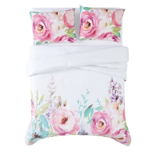 Christian Siriano Spring Flower Comforter Set Boscov's