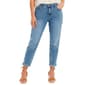 Petite d.jeans(R) High Rise Rolled Cuff Ankle Jeans - image 1