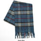 Mens V. Fraas Classic Plaid Print Scarf with Fringe - image 5