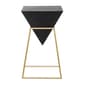 9th & Pike® Black Wood Modern Accent Table - image 3