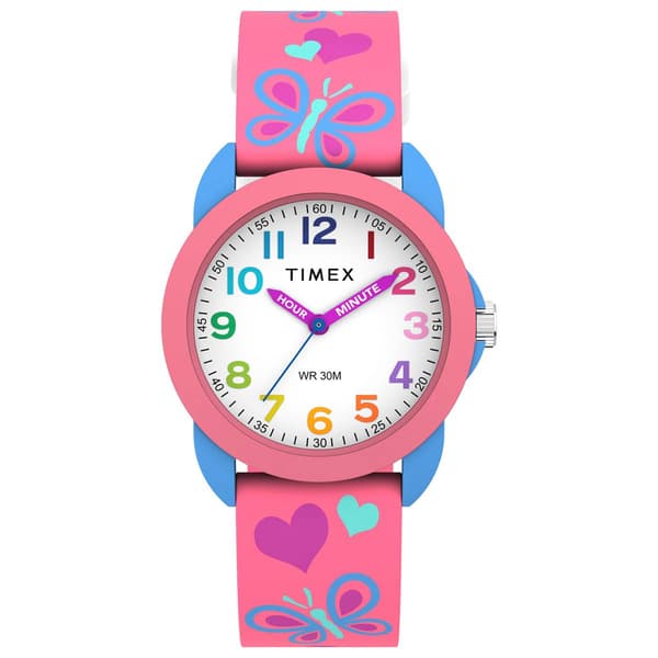 Kids Timex(R) Silicone Strap Analog Watch  - TW2Y59700JT