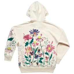 Girls (7-16) adidas® Heather Floral Graphic Oversized Hoodie