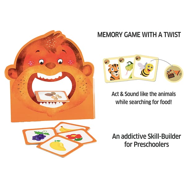 Chalk N Chuckles Hungrrry Four Memory Game