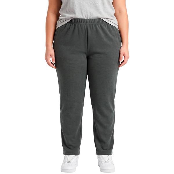 Plus Size Hasting & Smith Flatback Rib Knit Pants - image 