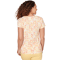 Petite Hearts of Palm Fun in the Sun Geometric Abstract Blouse - image 1