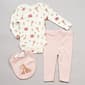 Baby Girl (NB-9M) baby views(R) 3pc. Safari Bodysuit & Pants Set - image 1