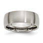 Mens Endless Affection&#40;tm&#41; 8mm Titanium Dome Shaped Wedding Band - image 1
