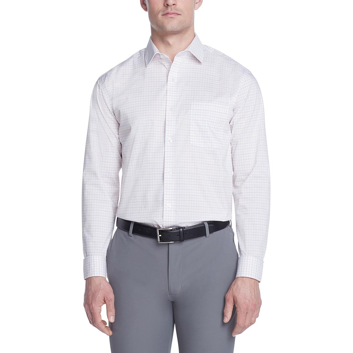Mens Van Heusen® Regular Fit Wrinkle Free Dress Shirt -...