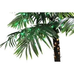 Puleo International 8ft. Pre-Lit LED Palm Tree