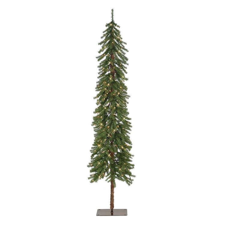 Puleo International 7ft. Pre-Lit Alpine Artificial Christmas Tree