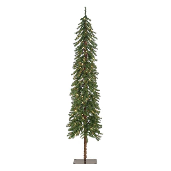 Puleo International 7ft. Pre-Lit Alpine Artificial Christmas Tree - image 