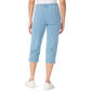 Womens Gloria Vanderbilt Amanda Appleton Split Hem Denim Capris - image 2