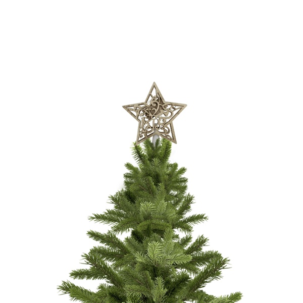 Northlight Lighted Brown Star Christmas Tree Topper