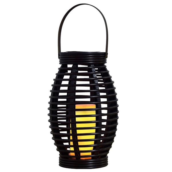 Solar LED Plastic Egg Shape Lantern - image 