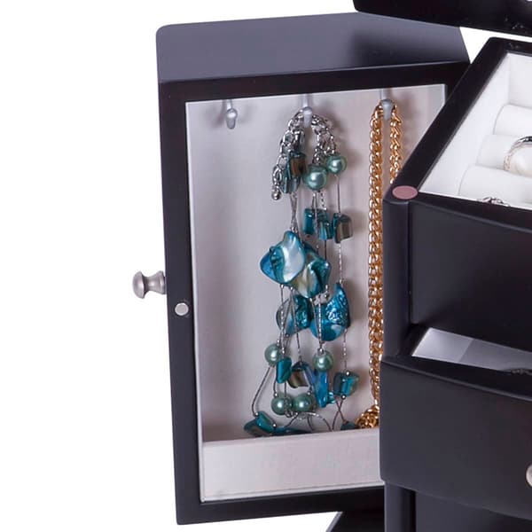 Mele & Co. Kennedy Wooden Jewelry Box