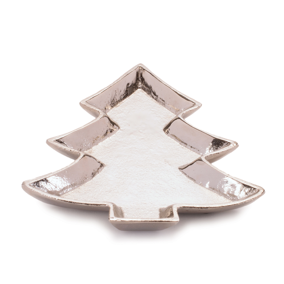 Melrose Metal Pine Tree Trinket Tray - Set of 2