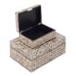 9th & Pike® Wood and Pearl Decorative Boxes - Set of 2 - image 4