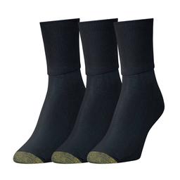 Womens Gold Toe® 3pk. Anklet Socks
