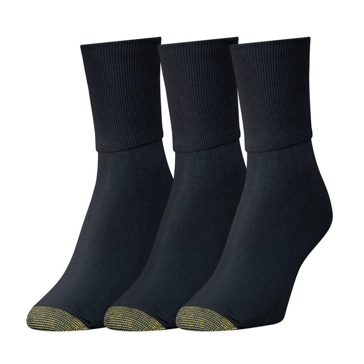 Womens Gold Toe® 3pk. Anklet Socks
