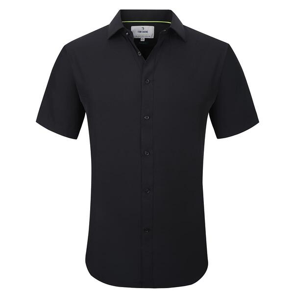 Mens Tom Baine Short Sleeve Regular Fit Dress Shirt - image 