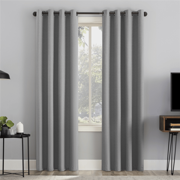 Sun Zero Cayden 100% Blackout Grommet Curtain Panel