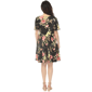 Womens White Mark Short Sleeve Floral Maternity A-Line Dress - image 3