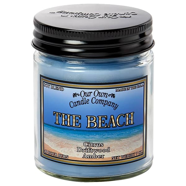 Our Own Candle Company 7oz. The Beach Jar Candle - image 