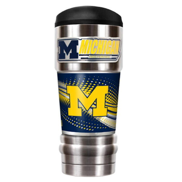 NCAA Michigan Wolverines MVP Stainless Steel Tumbler - image 