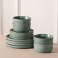 Earth & Clay Amber 12-Piece Stoneware Dinnerware Set - image 2
