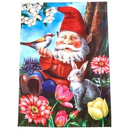 Briarwood Lane Garden Gnome Garden Flag