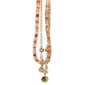 Ashley Cooper(tm) Gold-Tone Berry Tonal Bed 2 Row Necklace - image 1