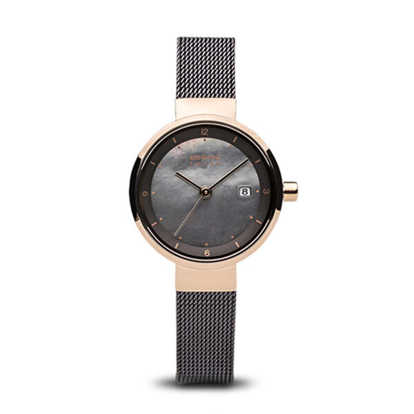 Womens BERING Solar Slim Watch with Crystals  - 14426 - image 