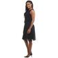 Womens Connected Apparel Sleeveless Sequin Lace Popover Dress - image 4