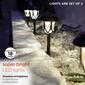 Alpine Solar Brown Pathway LED Lights - Set of 2 - image 10
