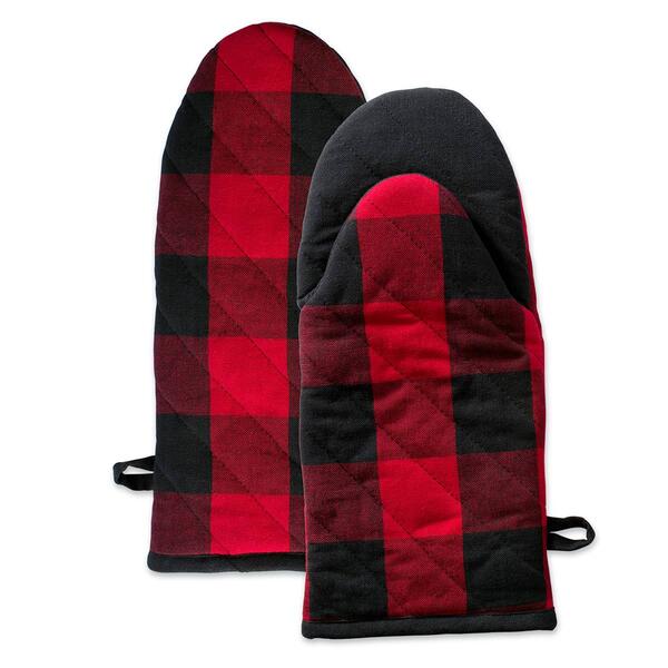 DII&#40;R&#41; Buffalo Check Oven Mitt Set Of 2 - image 