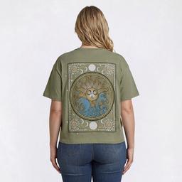 Juniors Plus Attitude Not Included Drop Shoulder Boyfriend Tee