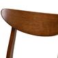 Baxton Studio Paras Light Beige/Walnut Brown Wood 5pc. Dining Set - image 5