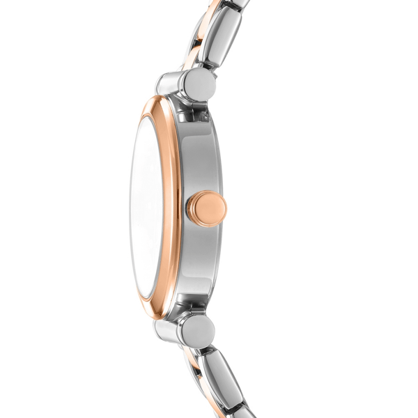 Womens DKNY Essentials Silver Dial Two-Tone Watch DK1L090M0095
