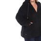 Plus Size White Mark Hooded Sherpa Jacket - image 5
