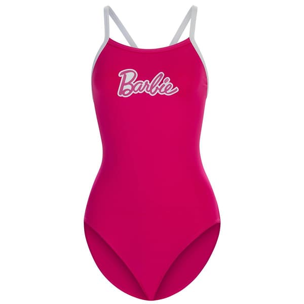 Womens Dolfin(R) Barbie Print V-2 Back One Piece