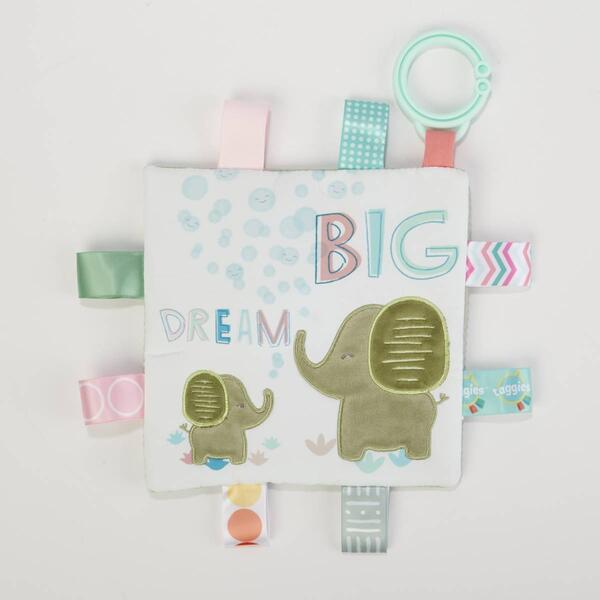 Taggies Dream Big Elephant Crinkle Me - image 